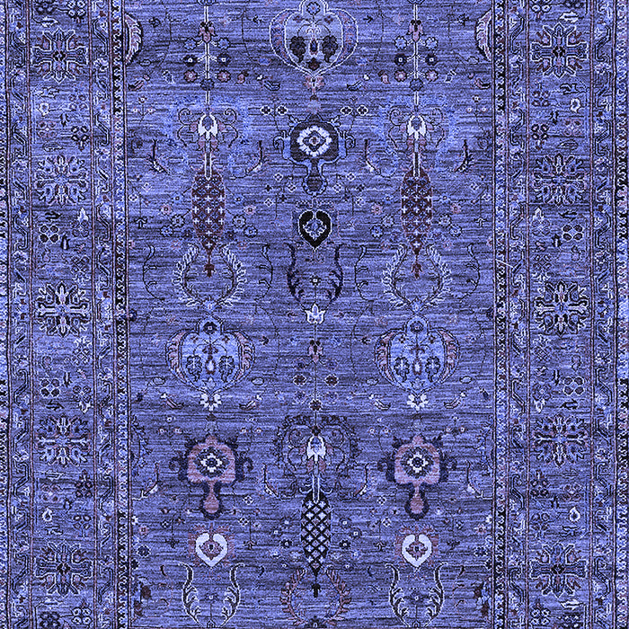 Oriental Blue Industrial Rug, urb2403blu