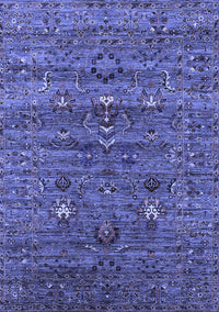 Oriental Blue Industrial Rug, urb2404blu