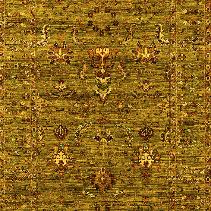 Oriental Yellow Industrial Rug, urb2404yw