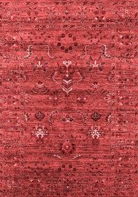 Oriental Red Industrial Rug, urb2404red