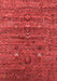 Oriental Red Industrial Area Rugs