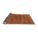 Sideview of Oriental Orange Industrial Rug, urb2404org