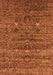 Oriental Orange Industrial Rug, urb2404org