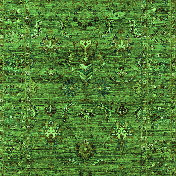 Oriental Green Industrial Rug, urb2404grn