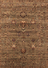 Oriental Brown Industrial Rug, urb2404brn