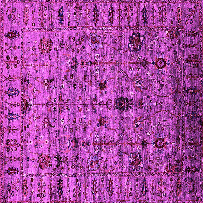 Square Oriental Pink Industrial Rug, urb2405pnk