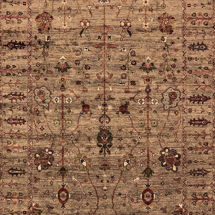 Oriental Brown Industrial Rug, urb2405brn
