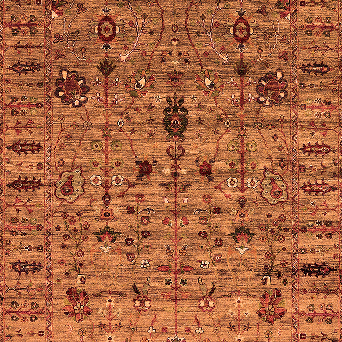 Oriental Orange Industrial Rug, urb2405org
