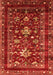 Oriental Orange Industrial Rug, urb2406org