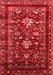 Oriental Red Industrial Area Rugs