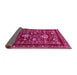 Sideview of Oriental Pink Industrial Rug, urb2406pnk