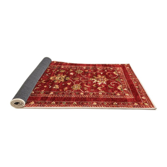 Sideview of Oriental Orange Industrial Rug, urb2406org