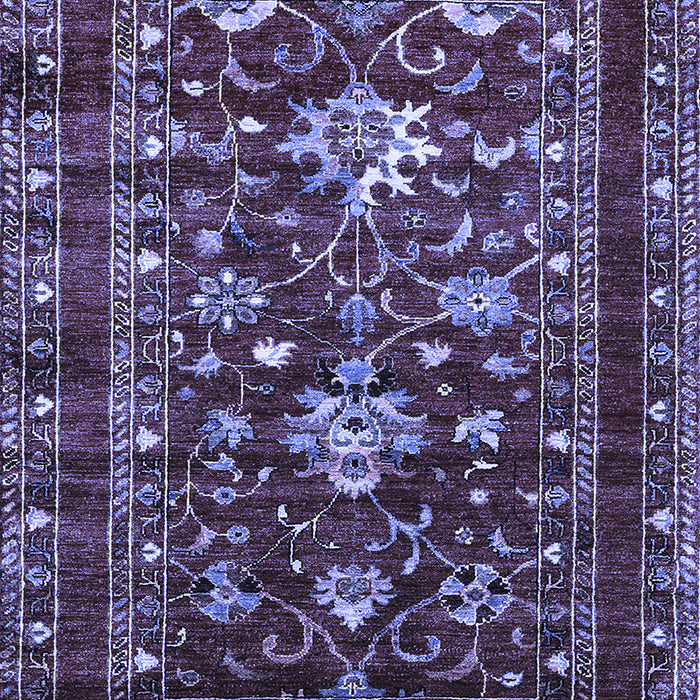 Oriental Blue Industrial Rug, urb2406blu