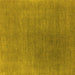 Square Oriental Yellow Industrial Rug, urb2407yw