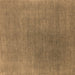 Square Oriental Brown Industrial Rug, urb2407brn