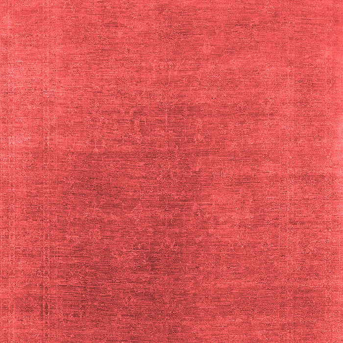 Machine Washable Oriental Red Industrial Rug, wshurb2407red