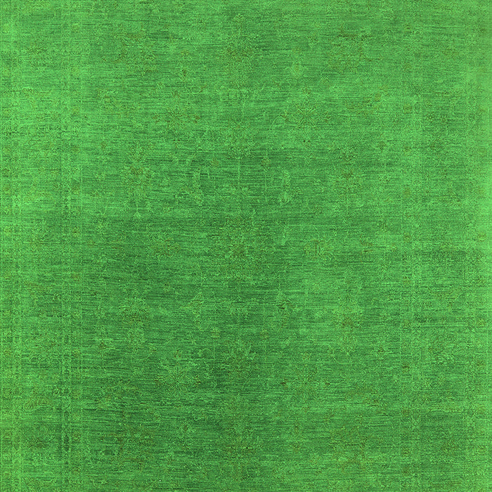 Oriental Green Industrial Rug, urb2407grn