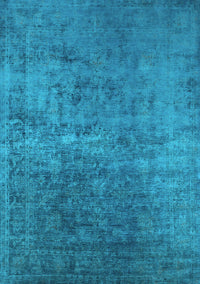 Oriental Light Blue Industrial Rug, urb2408lblu