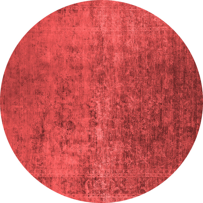 Machine Washable Oriental Red Industrial Rug, wshurb2408red