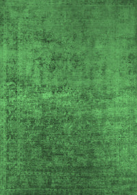 Oriental Emerald Green Industrial Rug, urb2408emgrn