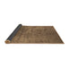 Sideview of Oriental Brown Industrial Rug, urb2408brn