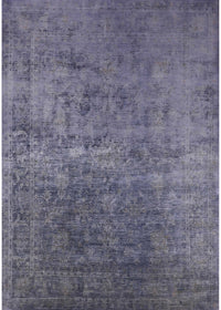 Machine Washable Industrial Modern Grape Purple Rug, wshurb2408