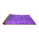 Sideview of Oriental Purple Industrial Rug, urb2408pur