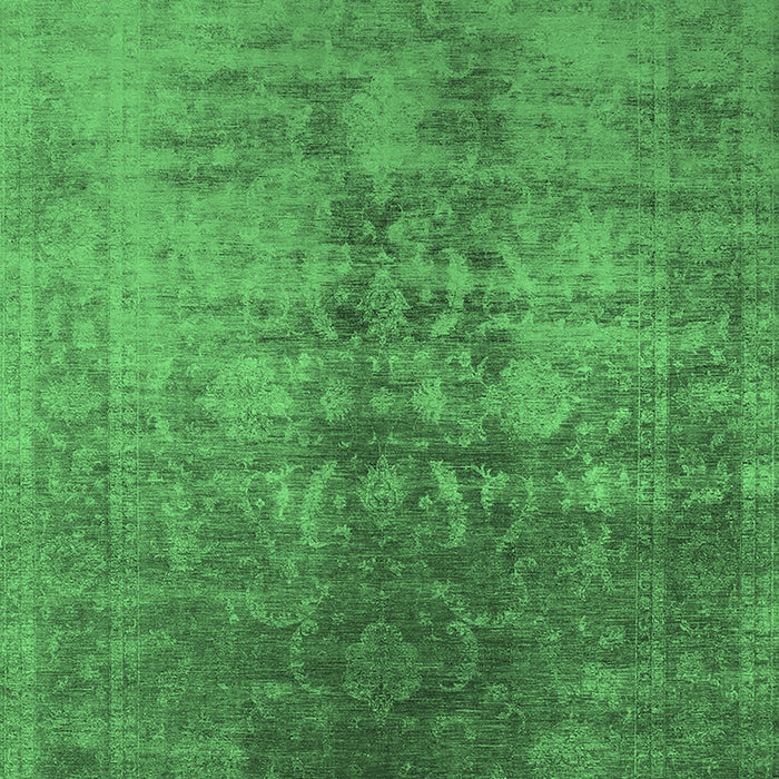 Oriental Emerald Green Industrial Rug, urb2409emgrn