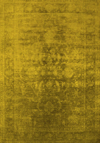 Oriental Yellow Industrial Rug, urb2409yw