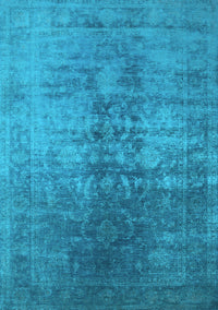 Oriental Light Blue Industrial Rug, urb2409lblu