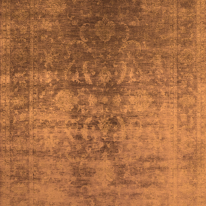 Oriental Orange Industrial Rug, urb2409org