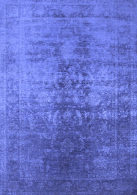 Oriental Blue Industrial Rug, urb2409blu