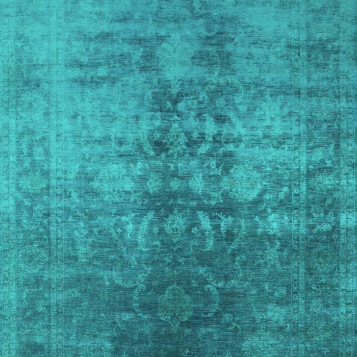 Oriental Turquoise Industrial Rug, urb2409turq