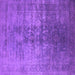 Square Oriental Purple Industrial Rug, urb2409pur