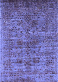 Oriental Blue Industrial Rug, urb2410blu