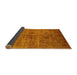 Sideview of Oriental Yellow Industrial Rug, urb2410yw