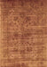 Oriental Brown Industrial Rug, urb2410brn