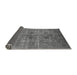 Sideview of Oriental Gray Industrial Rug, urb2410gry