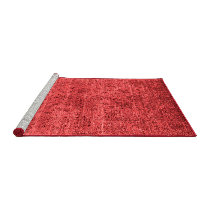 Industrial Red Washable Rugs