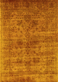 Oriental Yellow Industrial Rug, urb2410yw