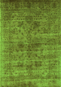 Oriental Green Industrial Rug, urb2410grn