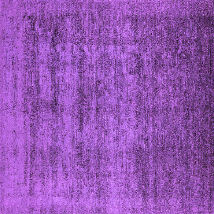 Square Machine Washable Oriental Purple Industrial Area Rugs, wshurb2411pur