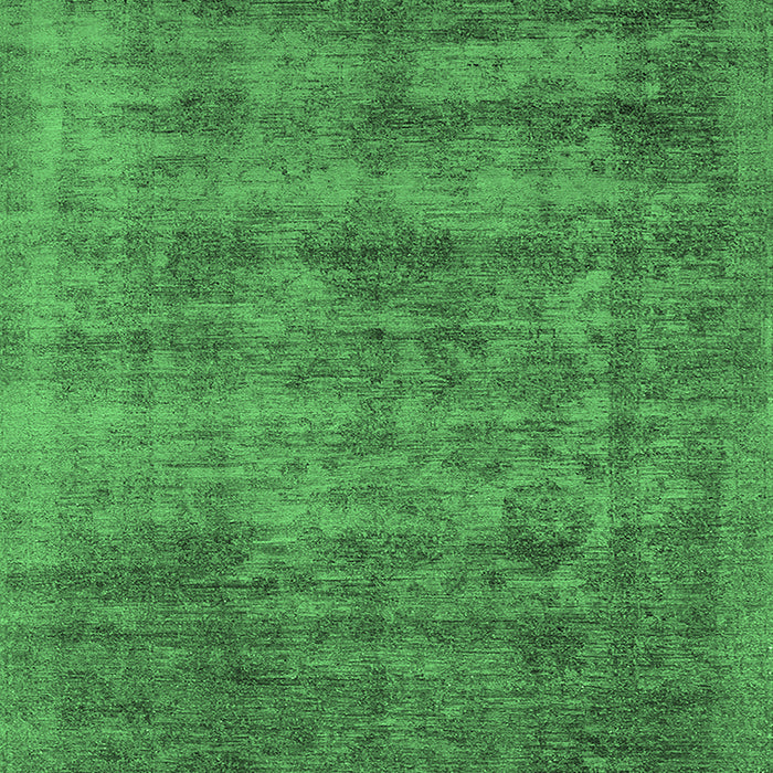 Oriental Emerald Green Industrial Rug, urb2411emgrn