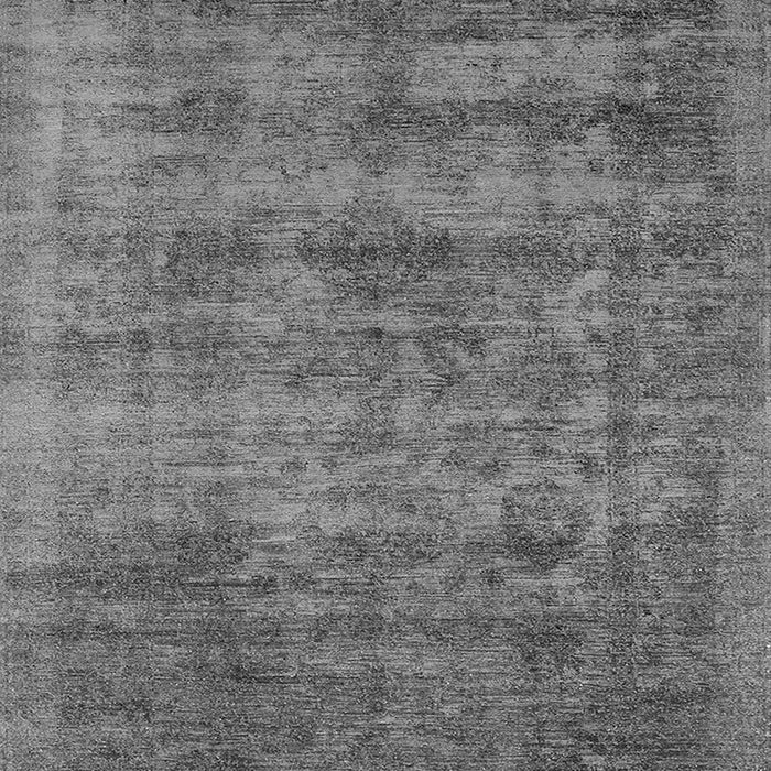 Machine Washable Oriental Gray Industrial Rug, wshurb2411gry