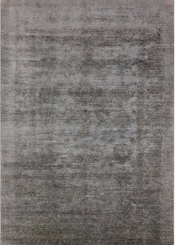 Mid-Century Modern Gray Oriental Rug, urb2411