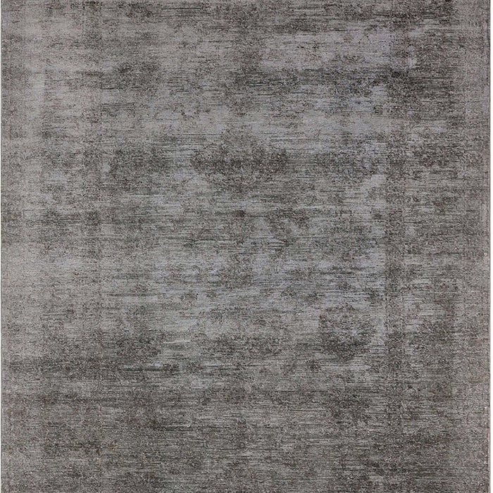Mid-Century Modern Gray Oriental Rug, urb2411