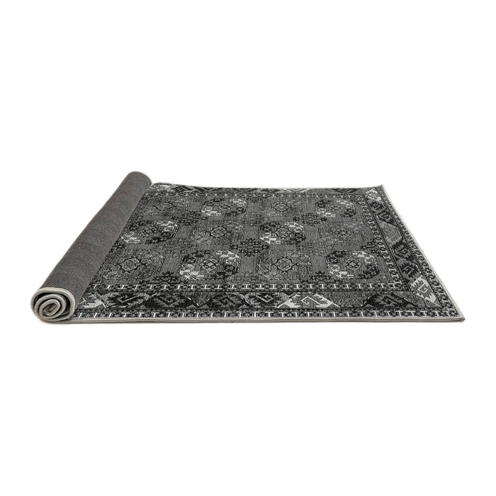 Sideview of Oriental Gray Industrial Rug, urb2412gry