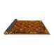 Sideview of Oriental Yellow Industrial Rug, urb2412yw