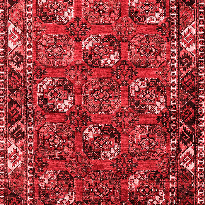 Machine Washable Oriental Red Industrial Rug, wshurb2412red