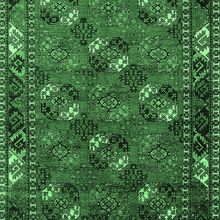 Oriental Emerald Green Industrial Rug, urb2412emgrn